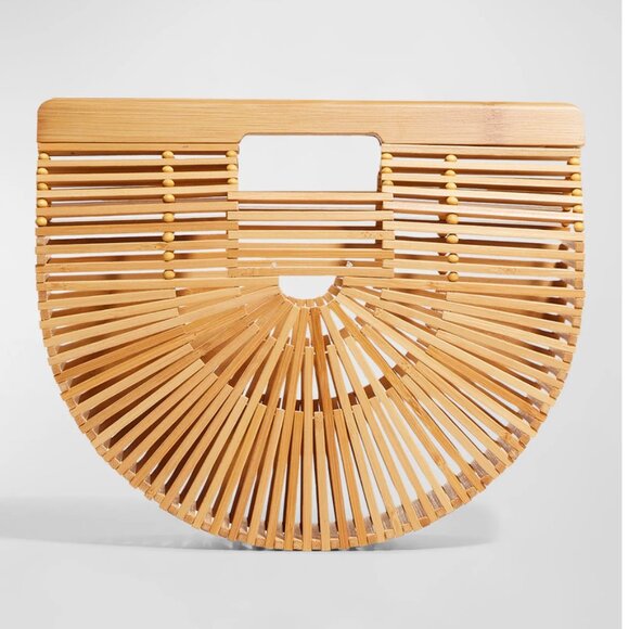 cult gaia Handbags - Cult Gaia Gaia’s Ark | Gaias Bamboo Ark Small Top Handle Bag | Gaia’s Ark Mini